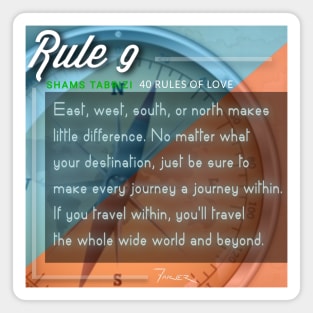 40 RULES OF LOVE - 9 Magnet